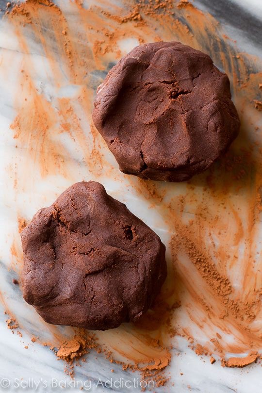 Chocolate sugar cookies